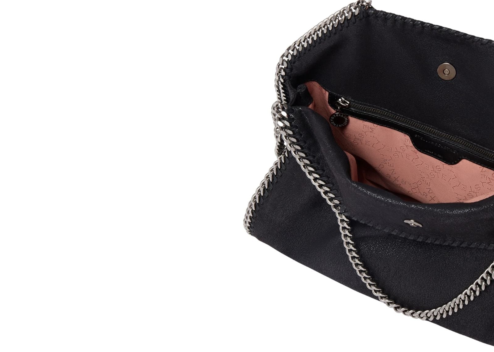 Falabella Fold-Over Tote Bag Black