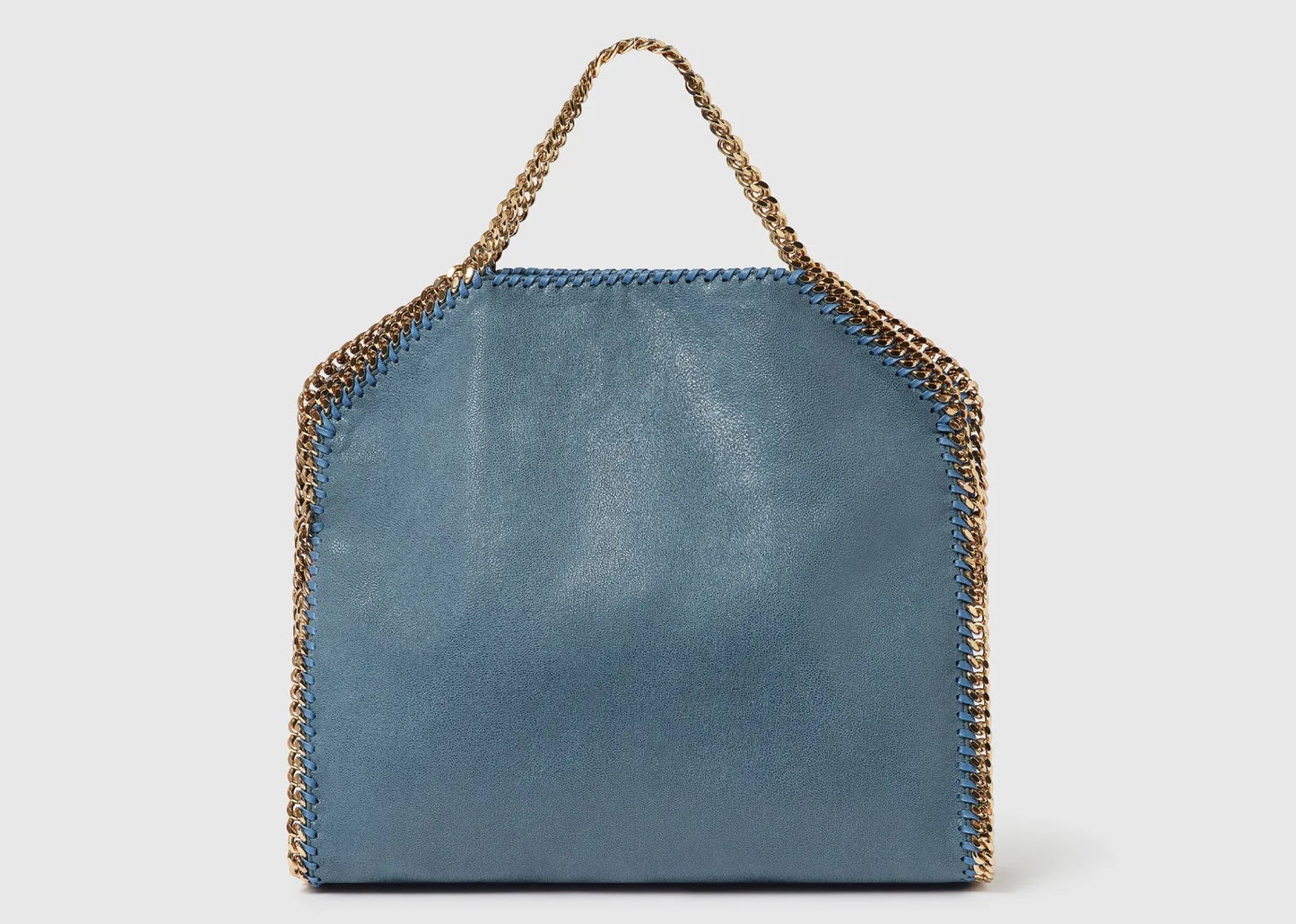 Falabella Fold-Over Tote Bag Feather Blue