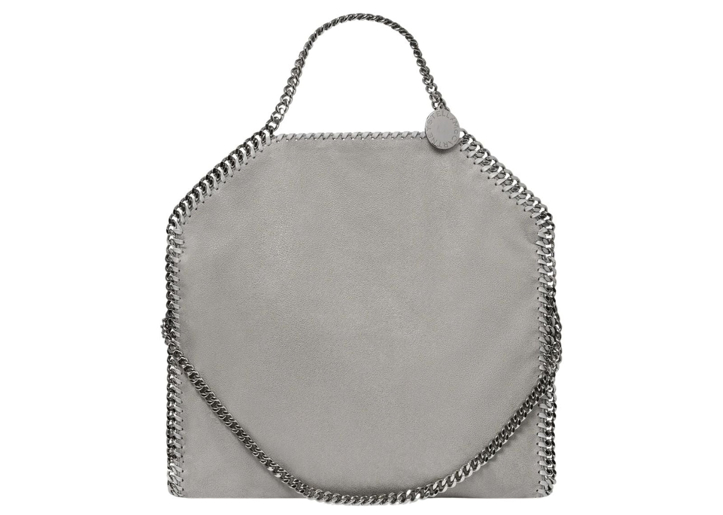 Falabella Fold-Over Tote Bag Grey