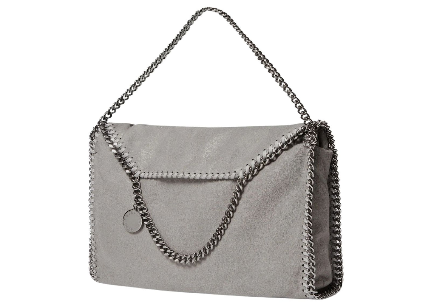 Falabella Fold-Over Tote Bag Grey