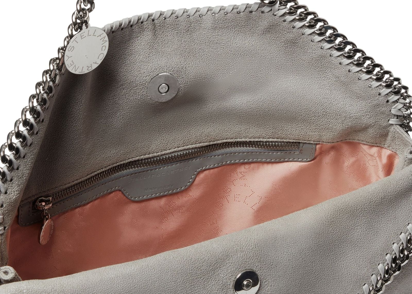 Falabella Fold-Over Tote Bag Grey