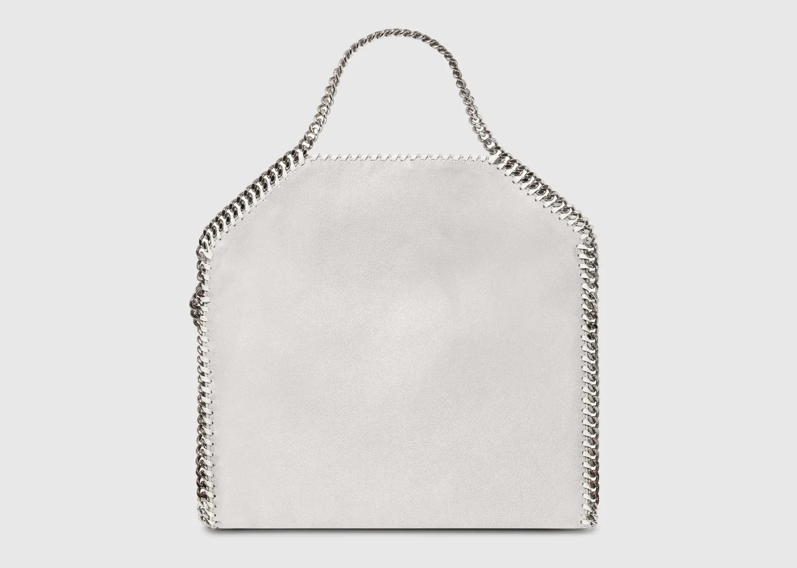 Falabella Fold-Over Tote Bag Pearl Grey