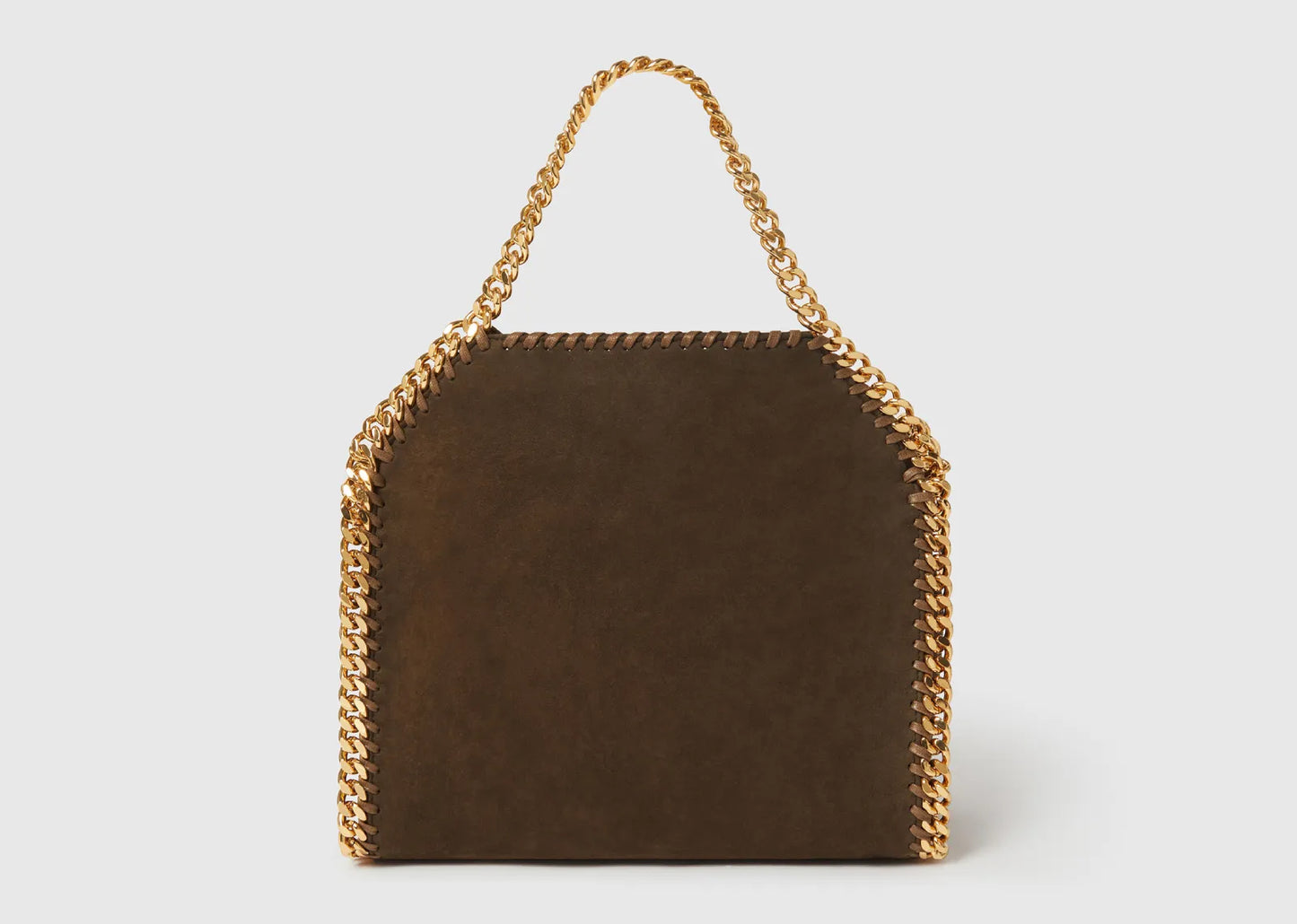 Falabella Mini Suede Tote Bag Moka