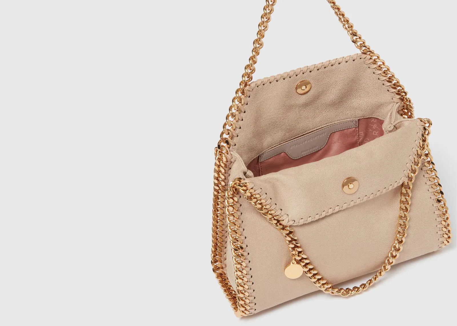 Falabella Mini Tote Bag Clotted Cream