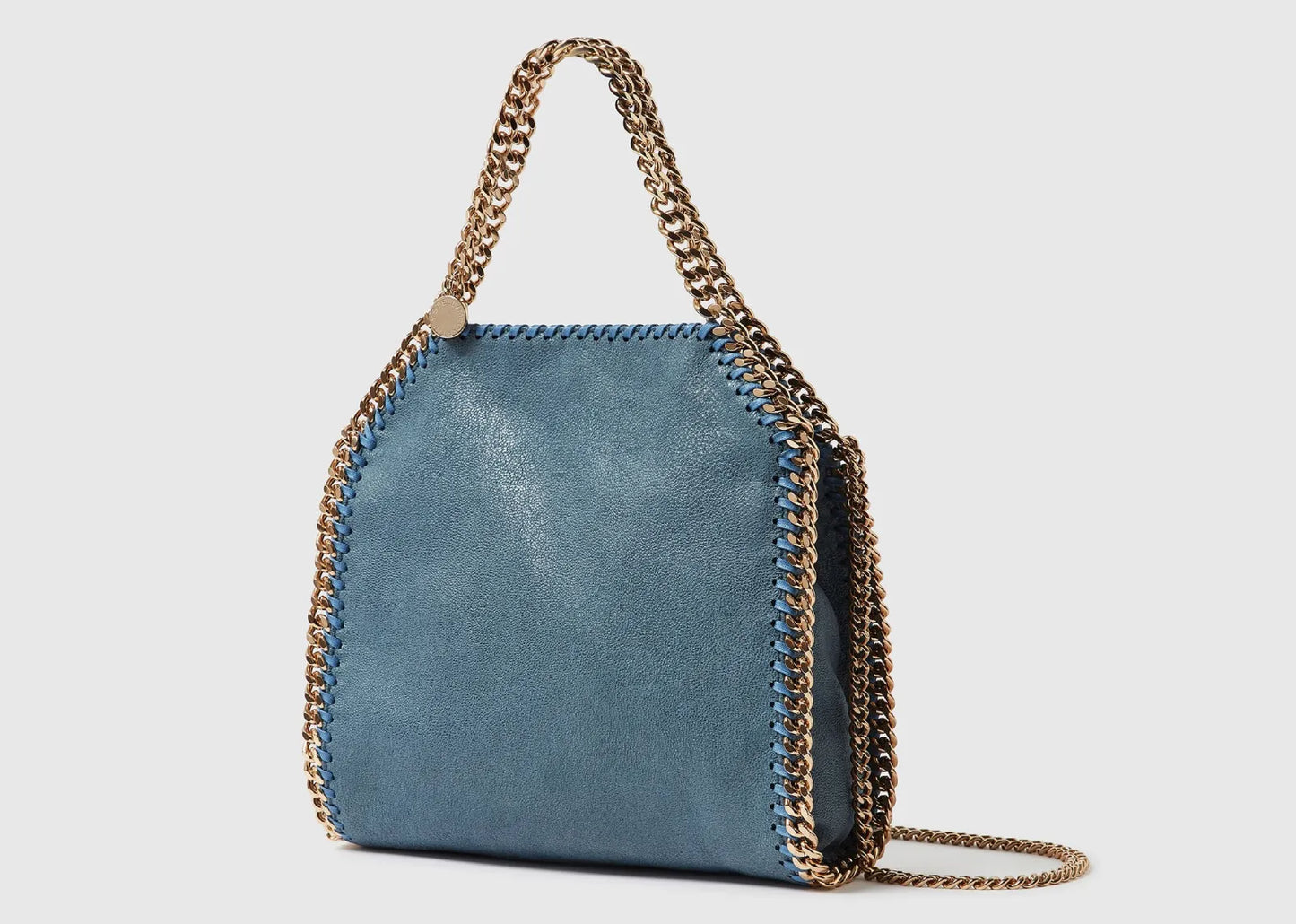 Falabella Mini Tote Bag Feather Blue
