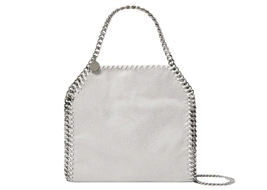 Falabella Mini Tote Bag Pearl Grey