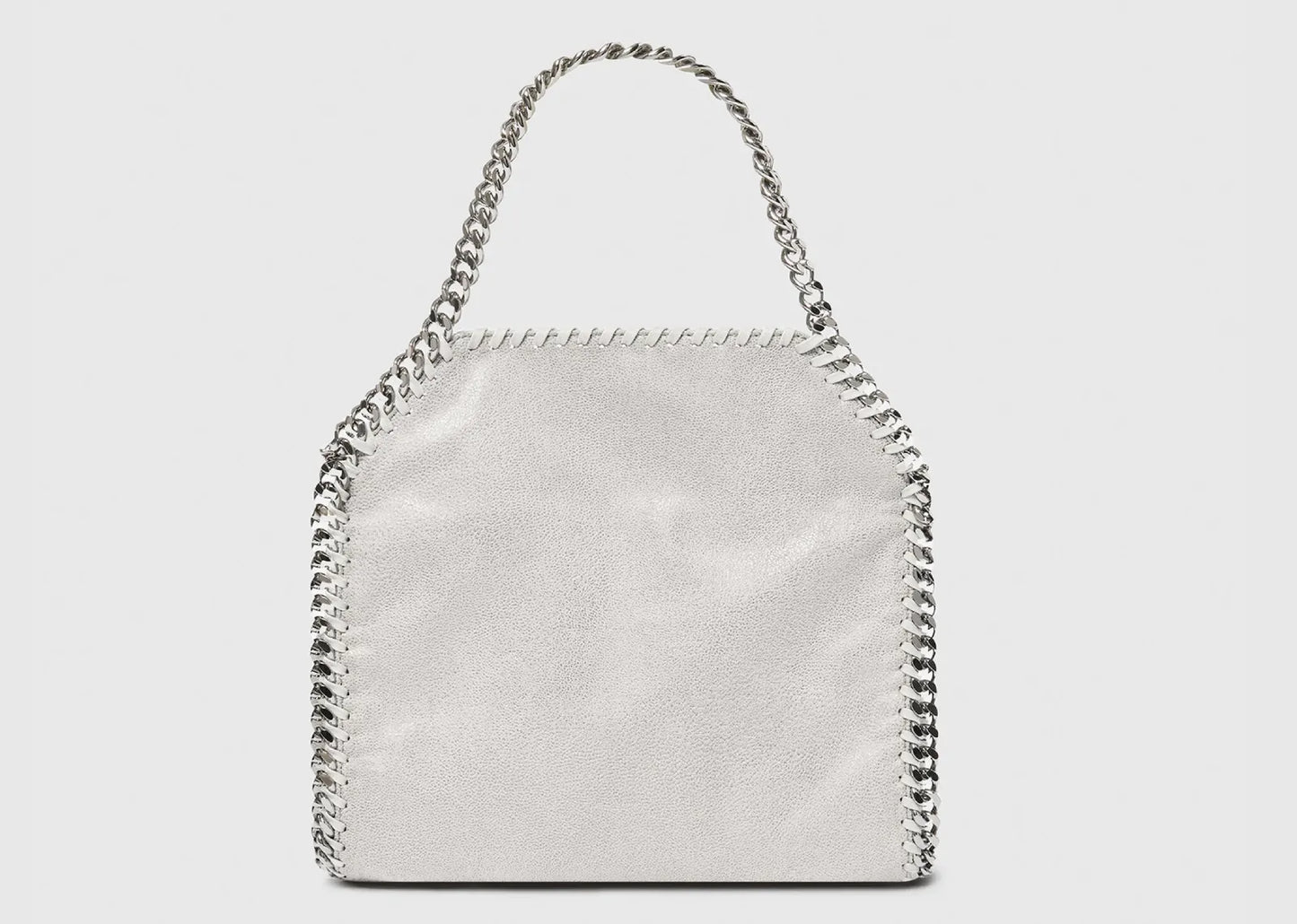 Falabella Mini Tote Bag Pearl Grey