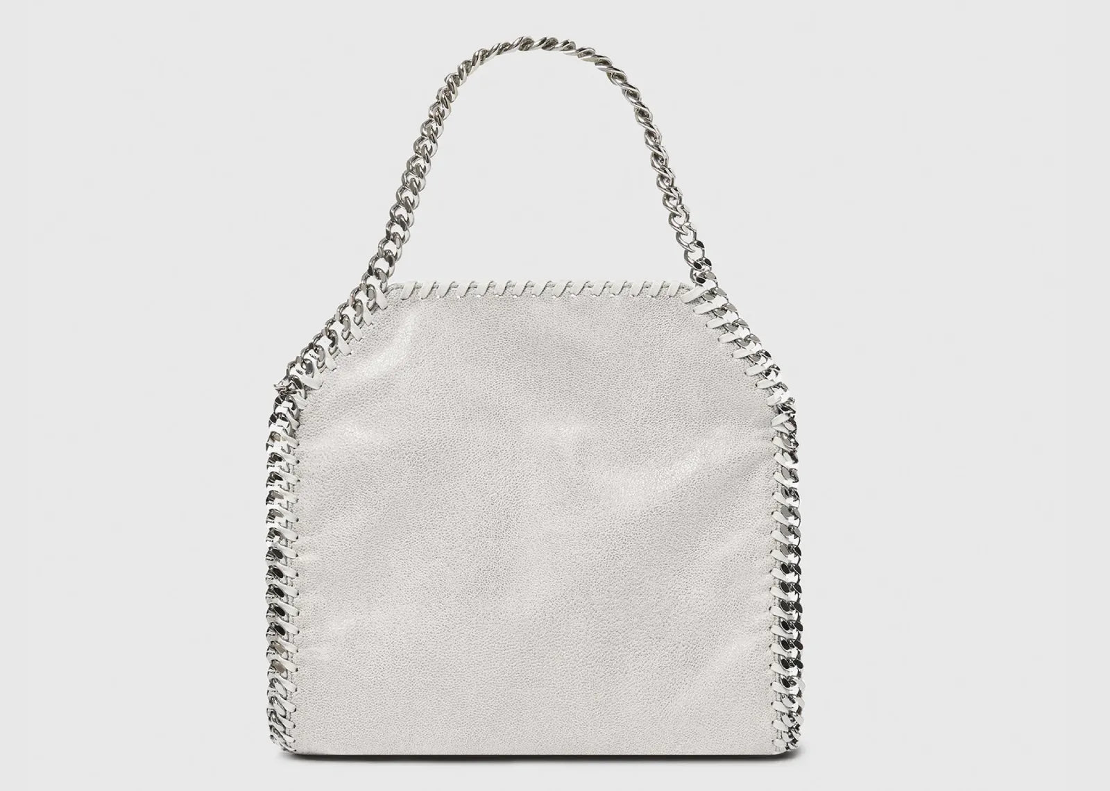 Falabella Mini Tote Bag Pearl Grey