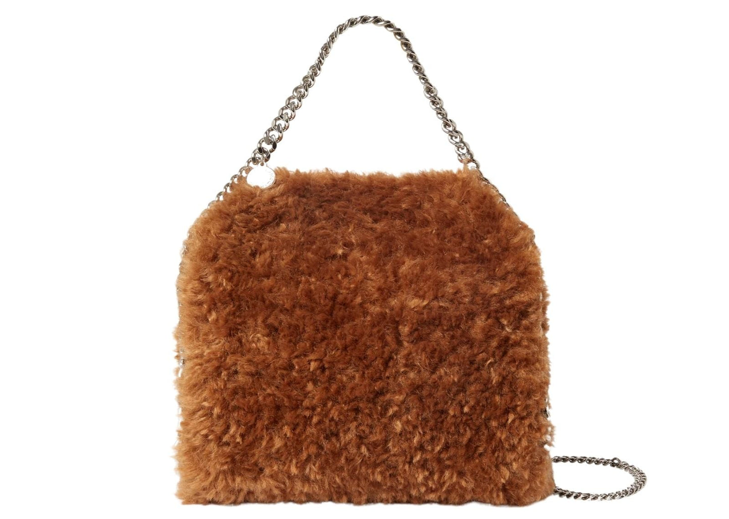 Falabella Plush Tiny Tote Bag Ginger