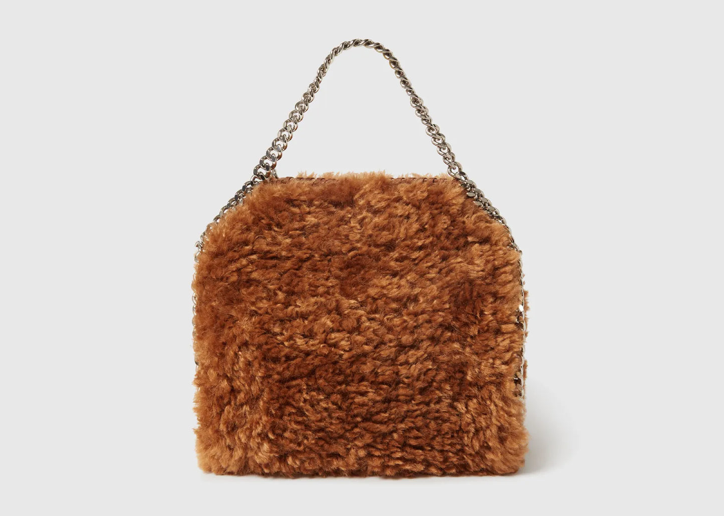 Falabella Plush Tiny Tote Bag Ginger
