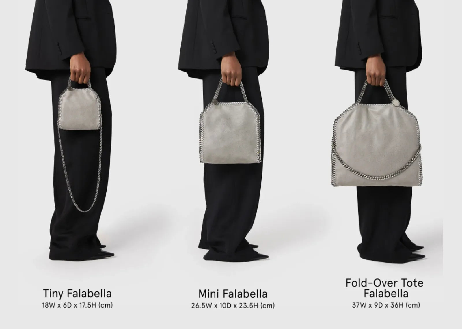 Falabella Tiny Tote Bag Bark