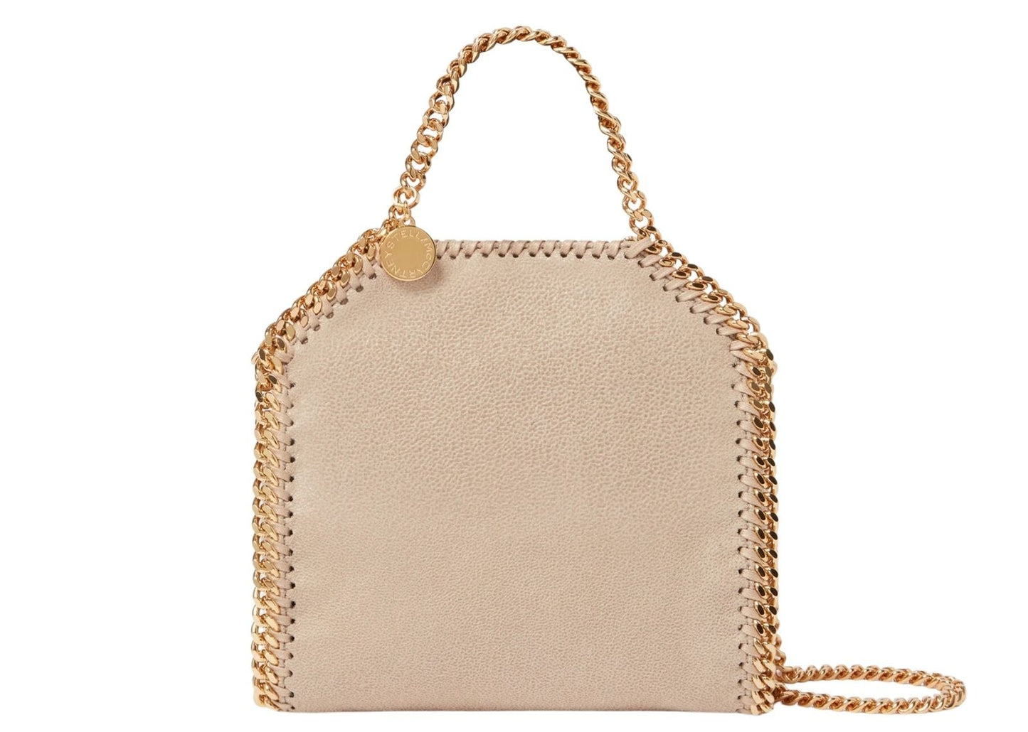 Falabella Tiny Tote Bag Clotted Cream