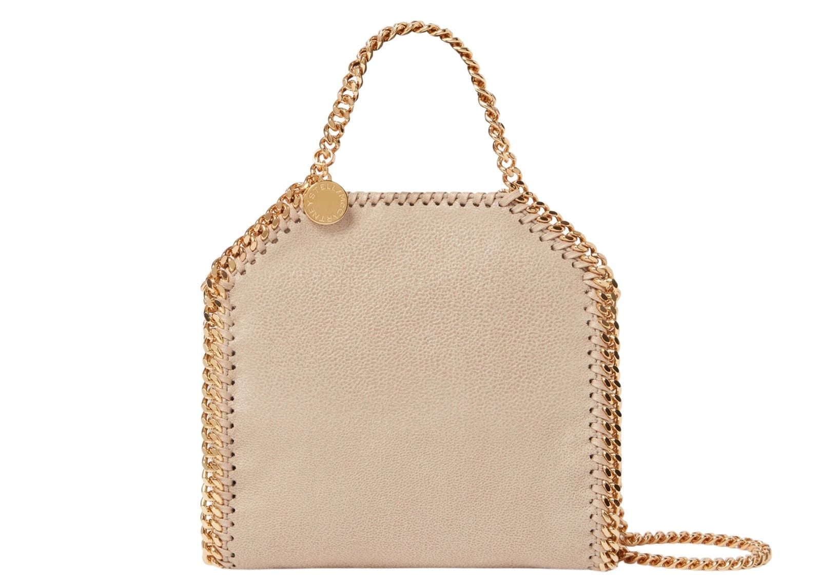 Falabella Tiny Tote Bag Clotted Cream