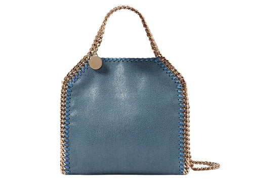 Falabella Tiny Tote Bag Feather Blue
