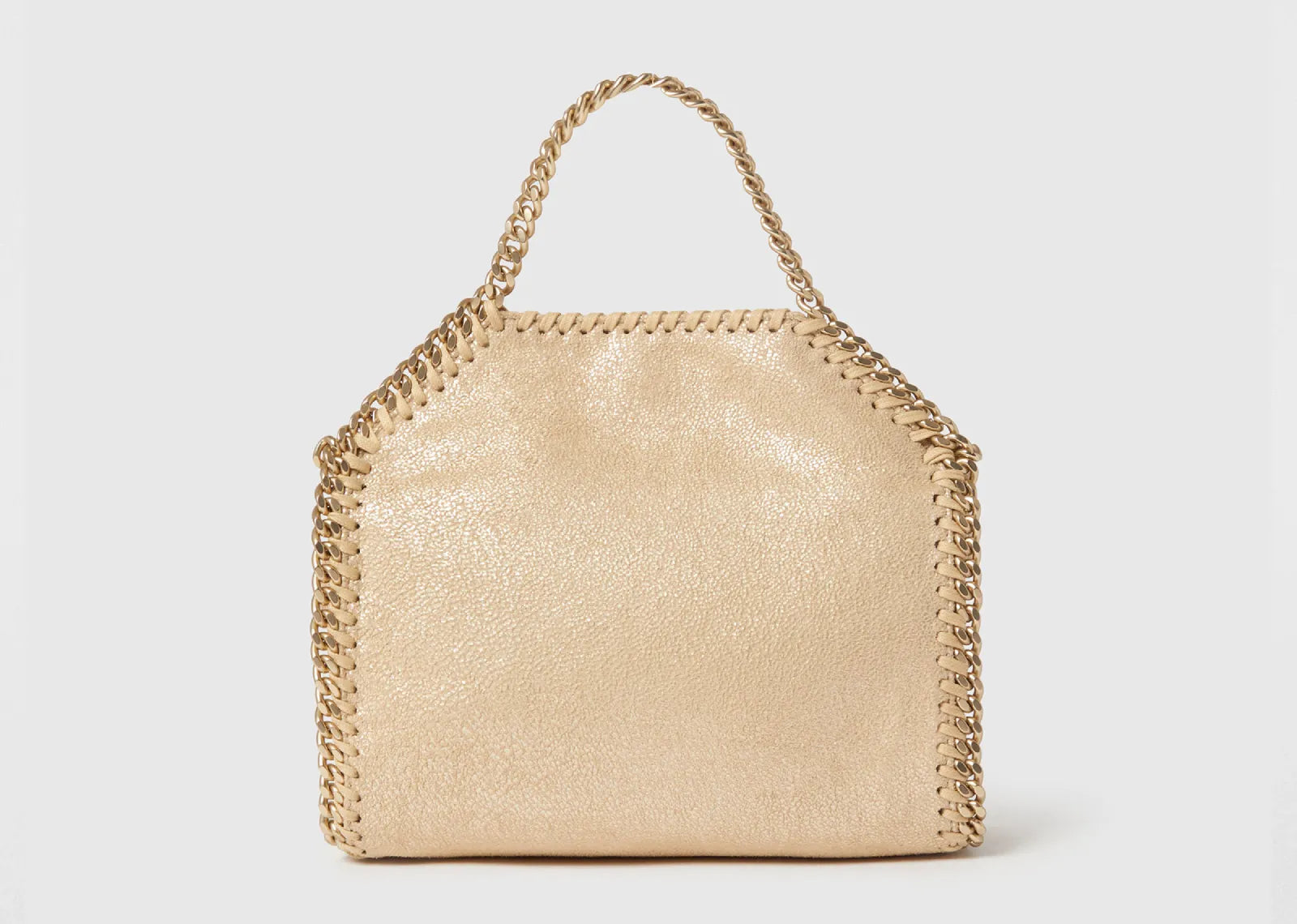 Falabella Tiny Tote Bag Gold