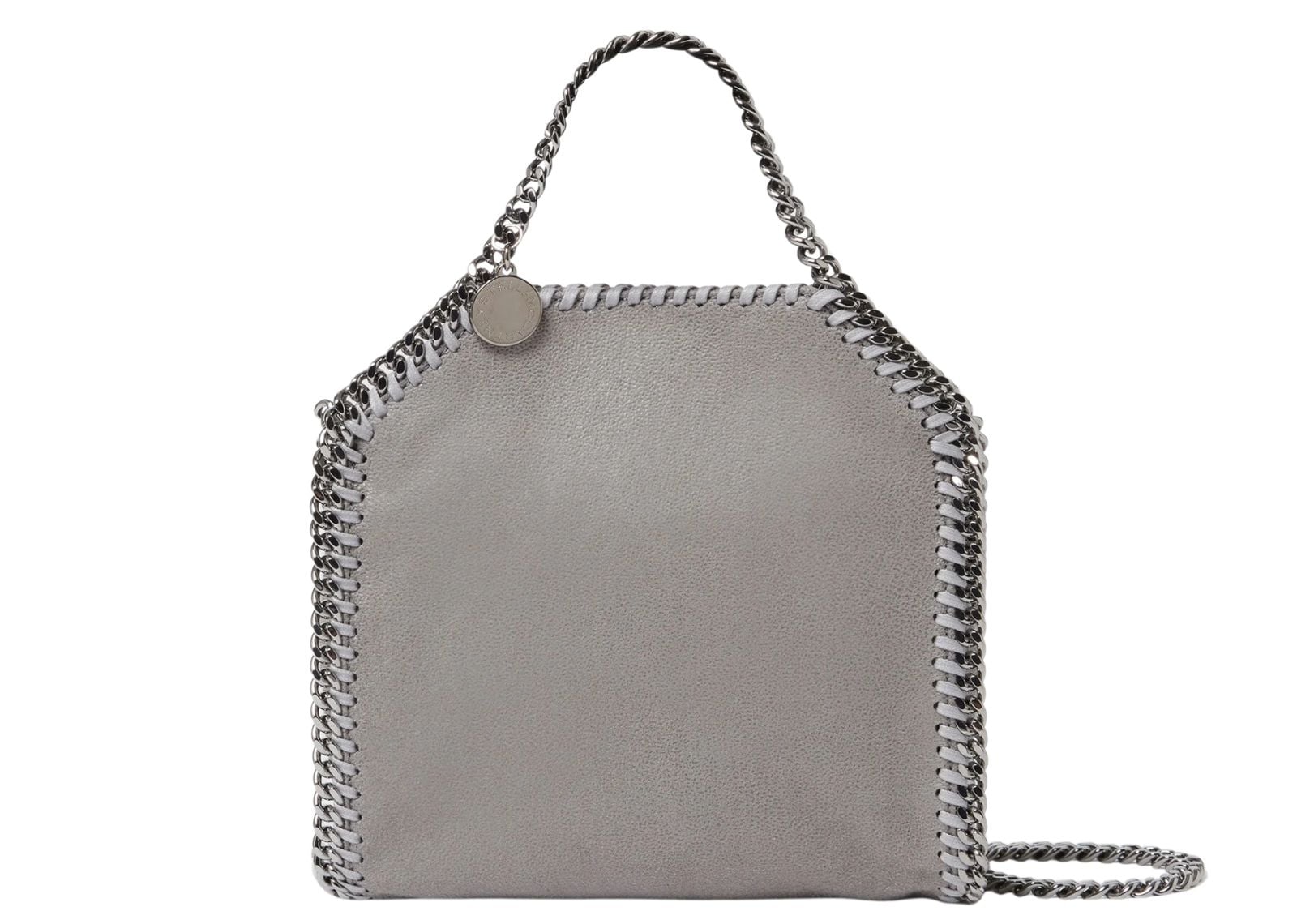 Falabella Tiny Tote Bag Grey
