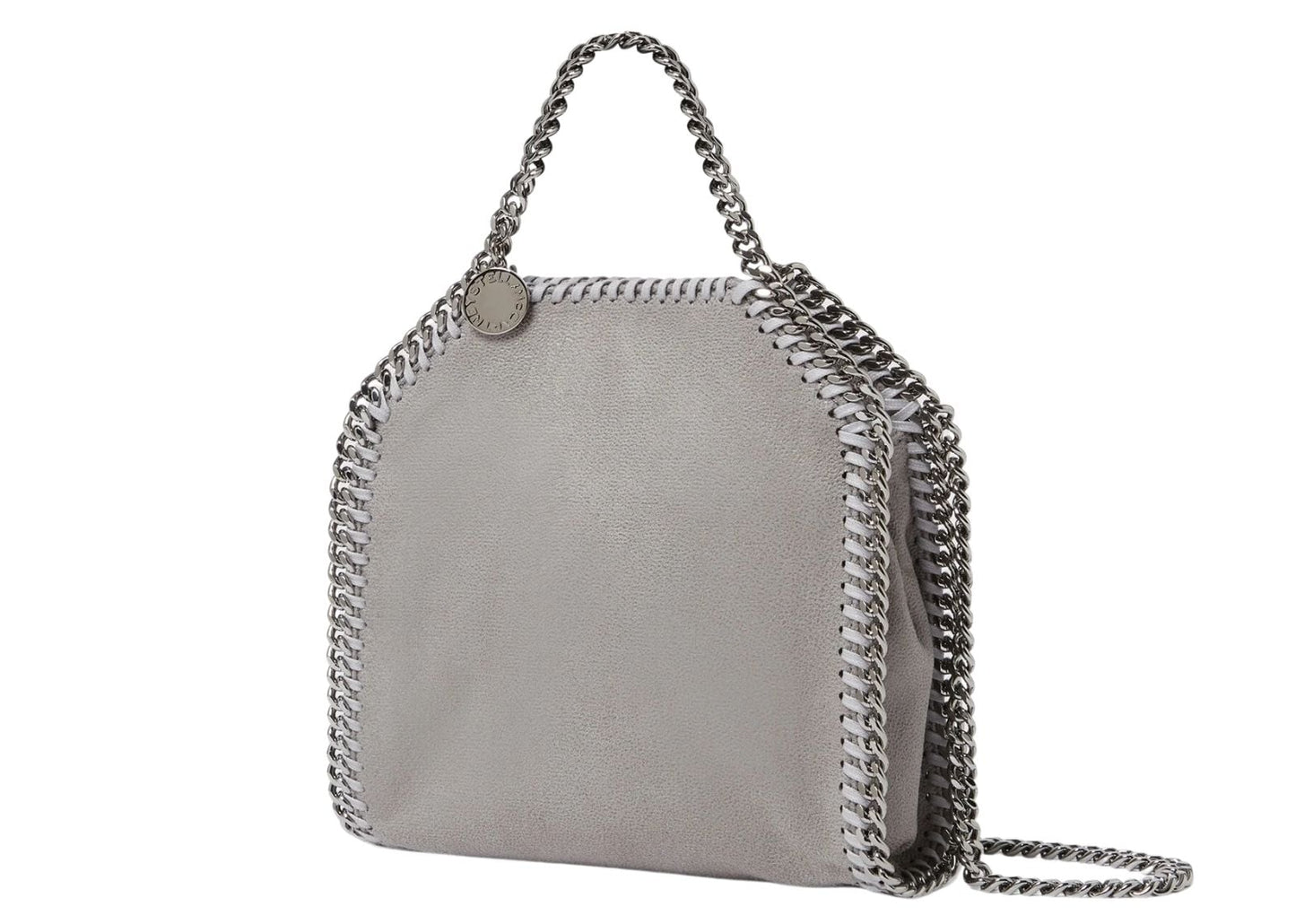 Falabella Tiny Tote Bag Grey