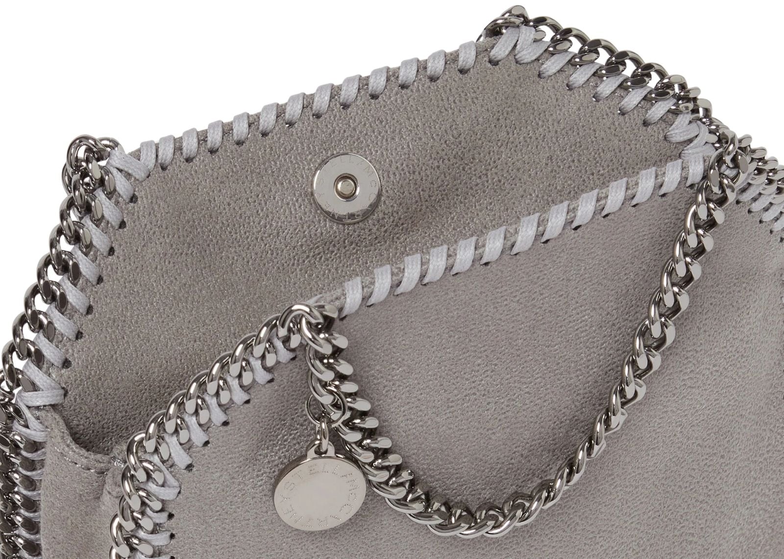 Falabella Tiny Tote Bag Grey