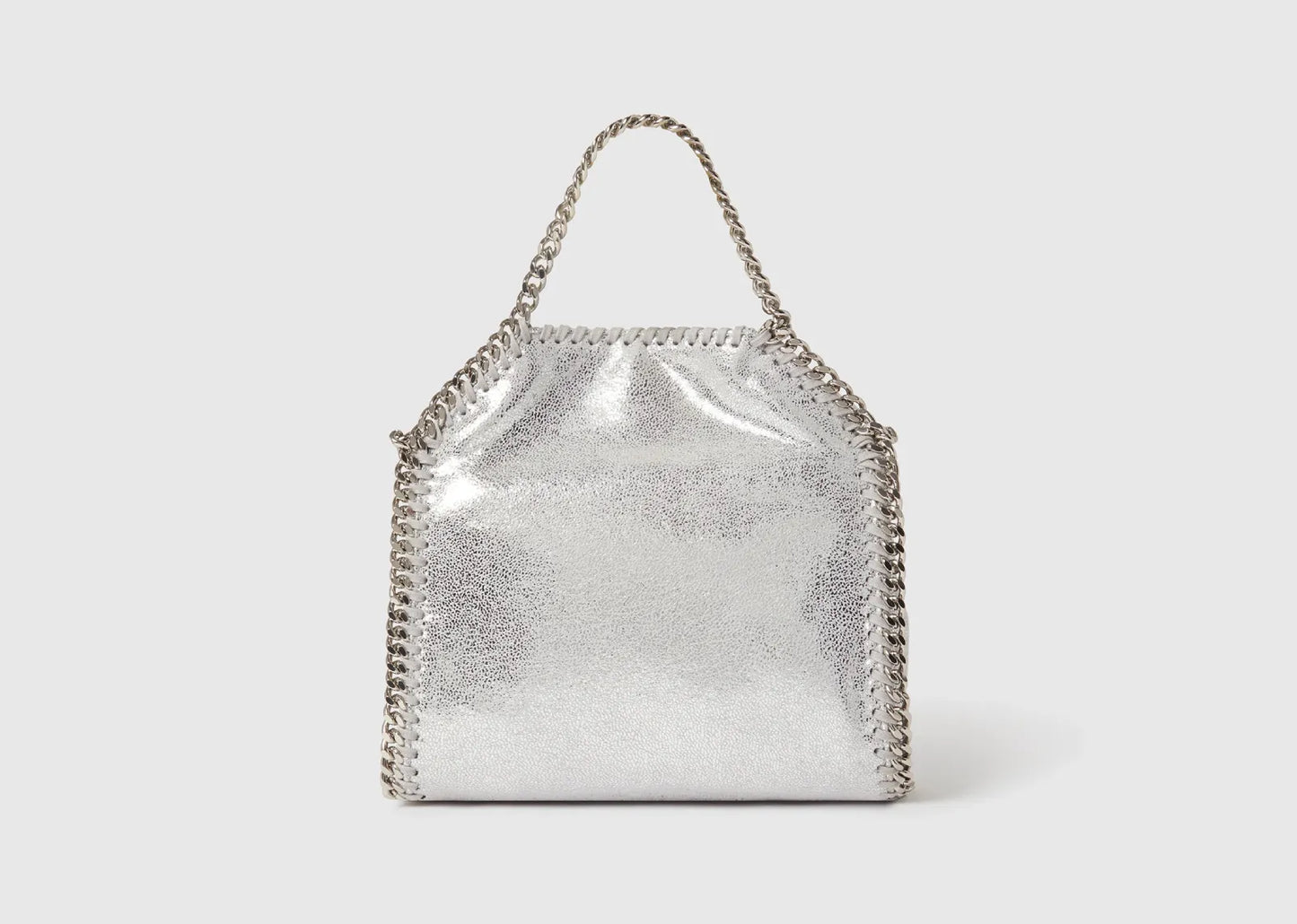 Falabella Tiny Tote Bag Silver