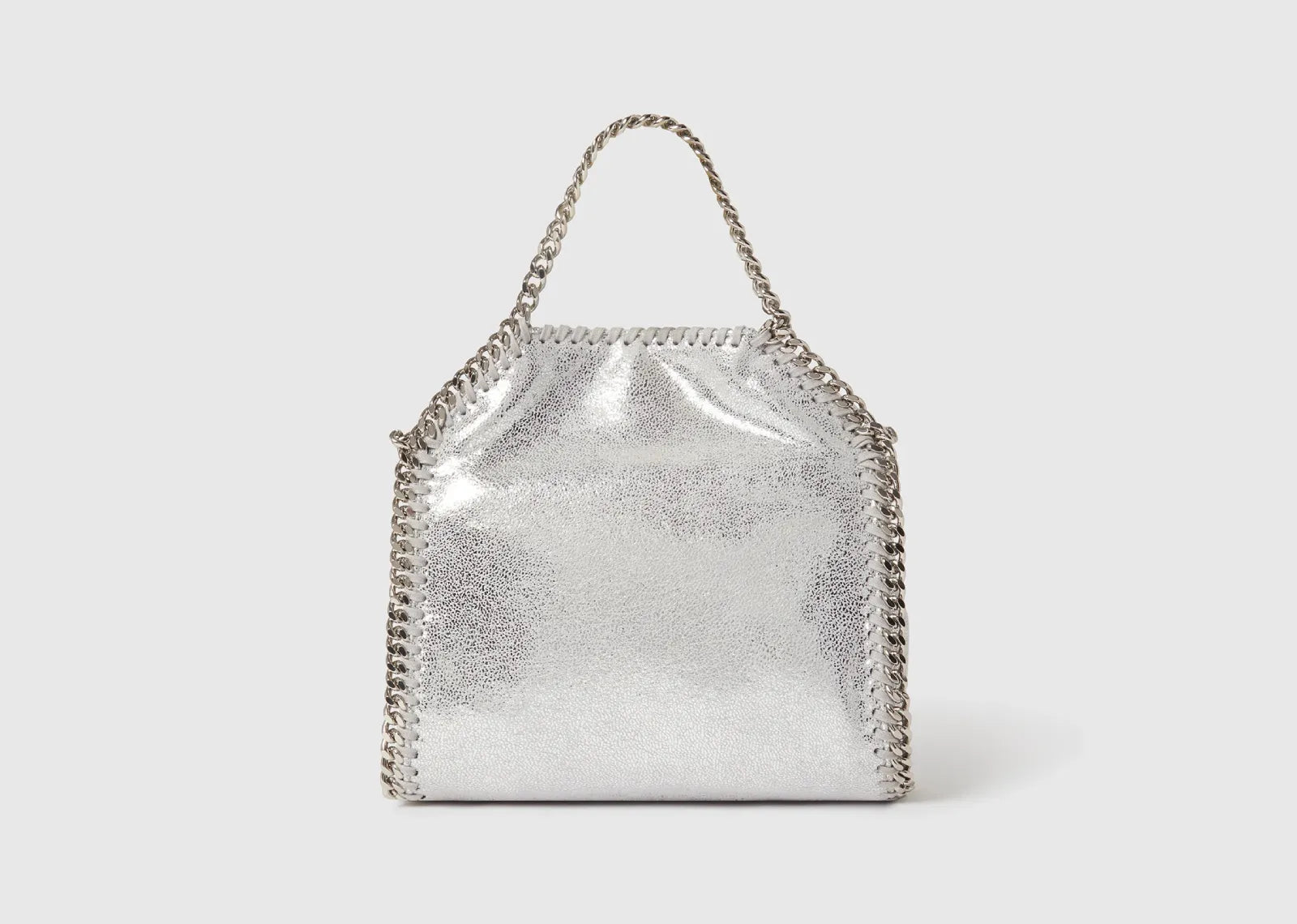 Falabella Tiny Tote Bag Silver