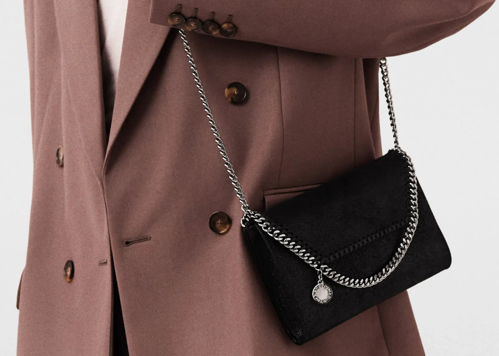 Falabella Wallet Crossbody Bag Black