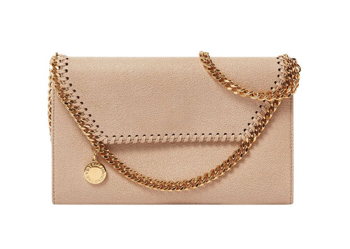Falabella Wallet Crossbody Bag Clotted Cream
