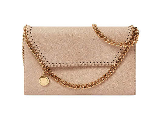 Falabella Wallet Crossbody Bag Clotted Cream