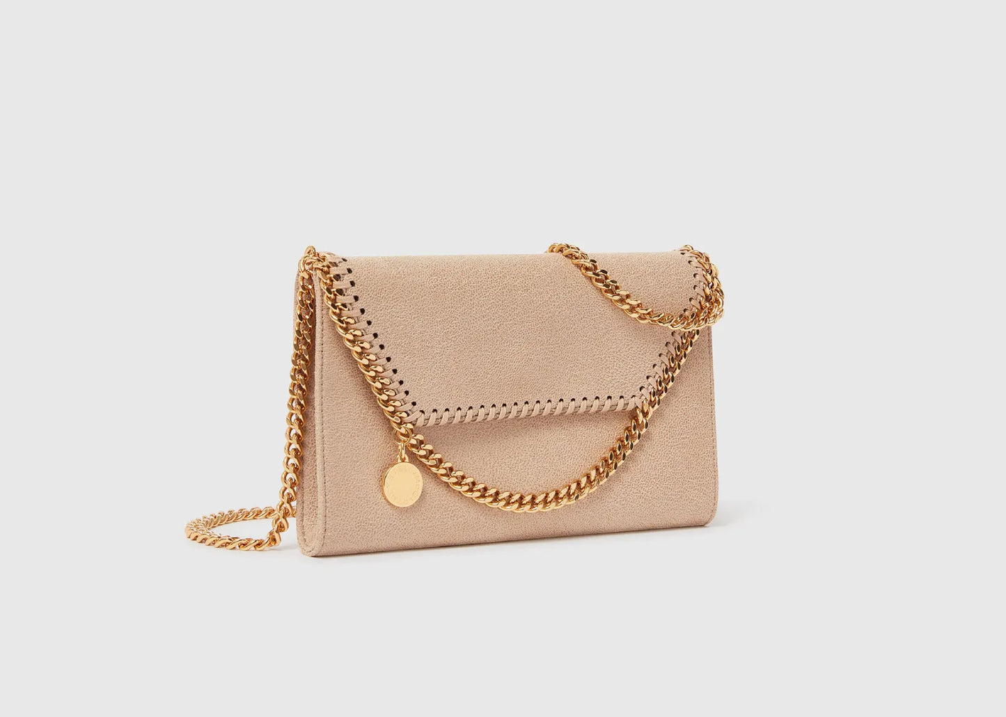 Falabella Wallet Crossbody Bag Clotted Cream