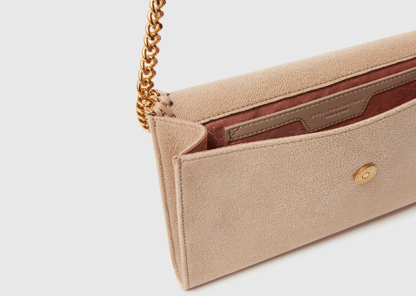 Falabella Wallet Crossbody Bag Clotted Cream
