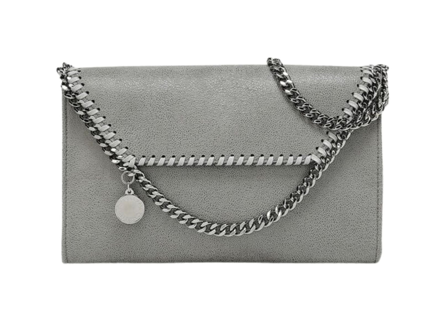 Falabella Wallet Crossbody Bag Grey