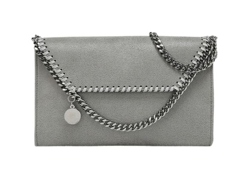 Falabella Wallet Crossbody Bag Grey