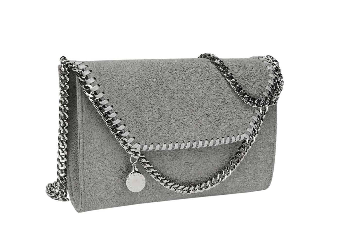 Falabella Wallet Crossbody Bag Grey