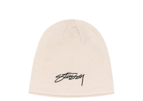 Chunky Rib Classic Logo Beanie Black