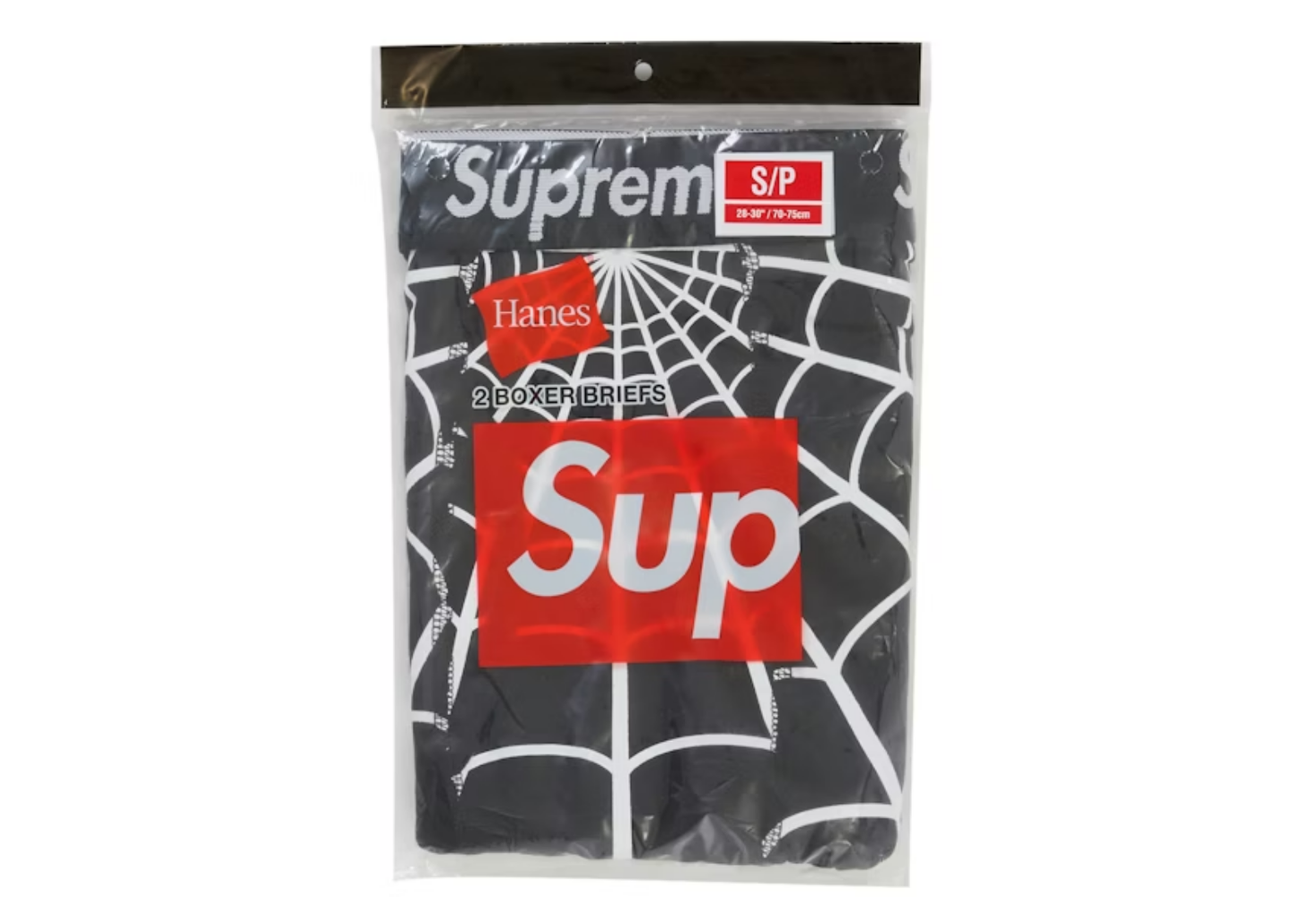 Hanes Spider-Man Boxer Briefs (2 Pack) Black