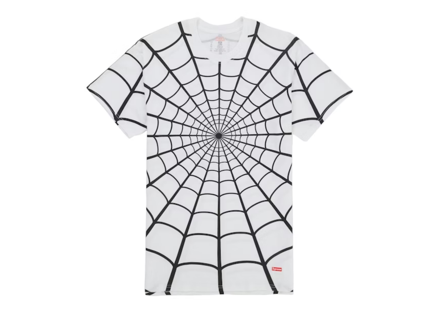 Hanes Spider-Man Tagless Tees (2 Pack) White