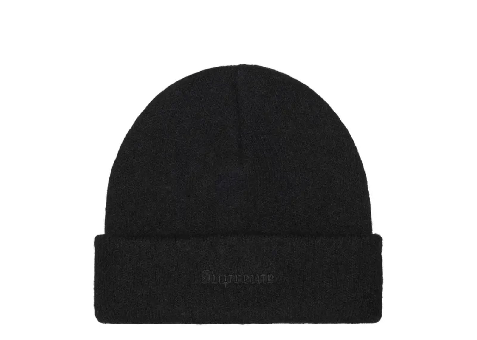Mohair Beanie (FW25) Black