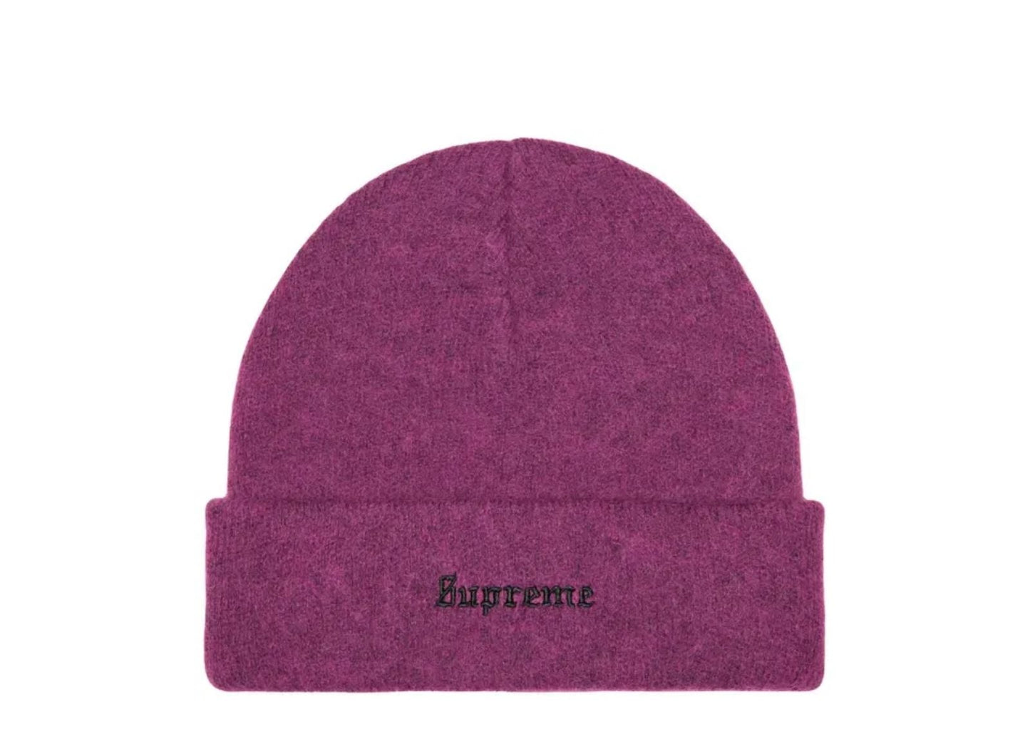 Chunky Rib Classic Logo Beanie Black