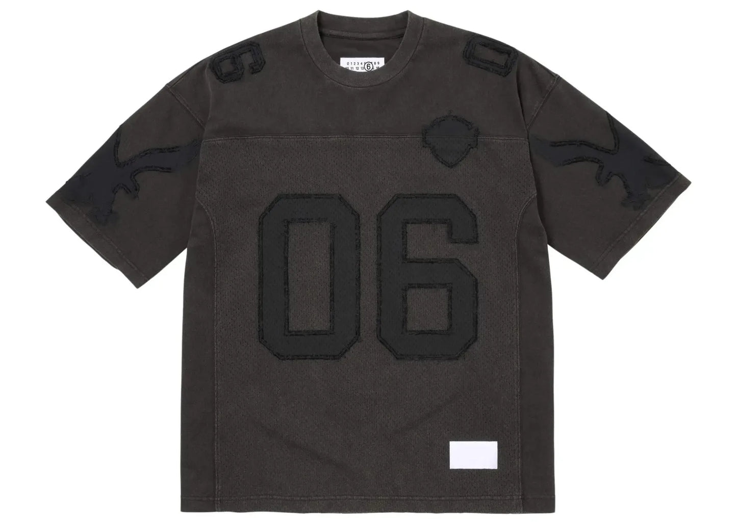 x MM6 Maison Margiela Cotton Jersey Black