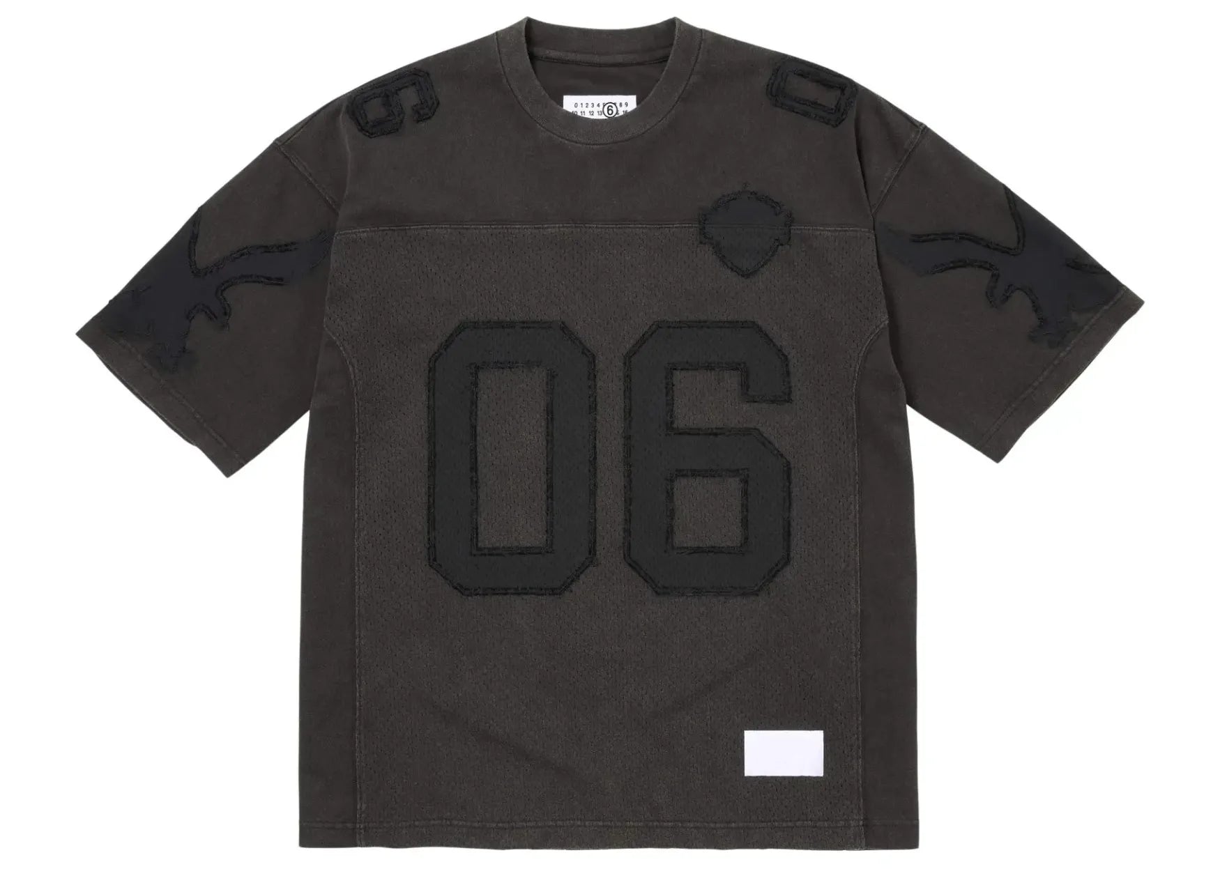 x MM6 Maison Margiela Cotton Jersey Black