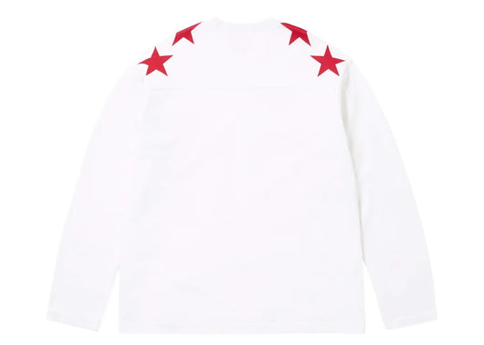 x Playboy Long-Sleeve Top White