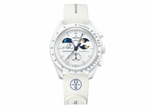 x Omega Bioceramic Mission To Earthphase Moonshine Gold (Cold Moon)