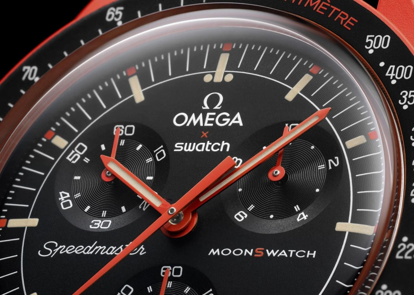x Omega Bioceramic Moonswatch Mission On Earth Lava