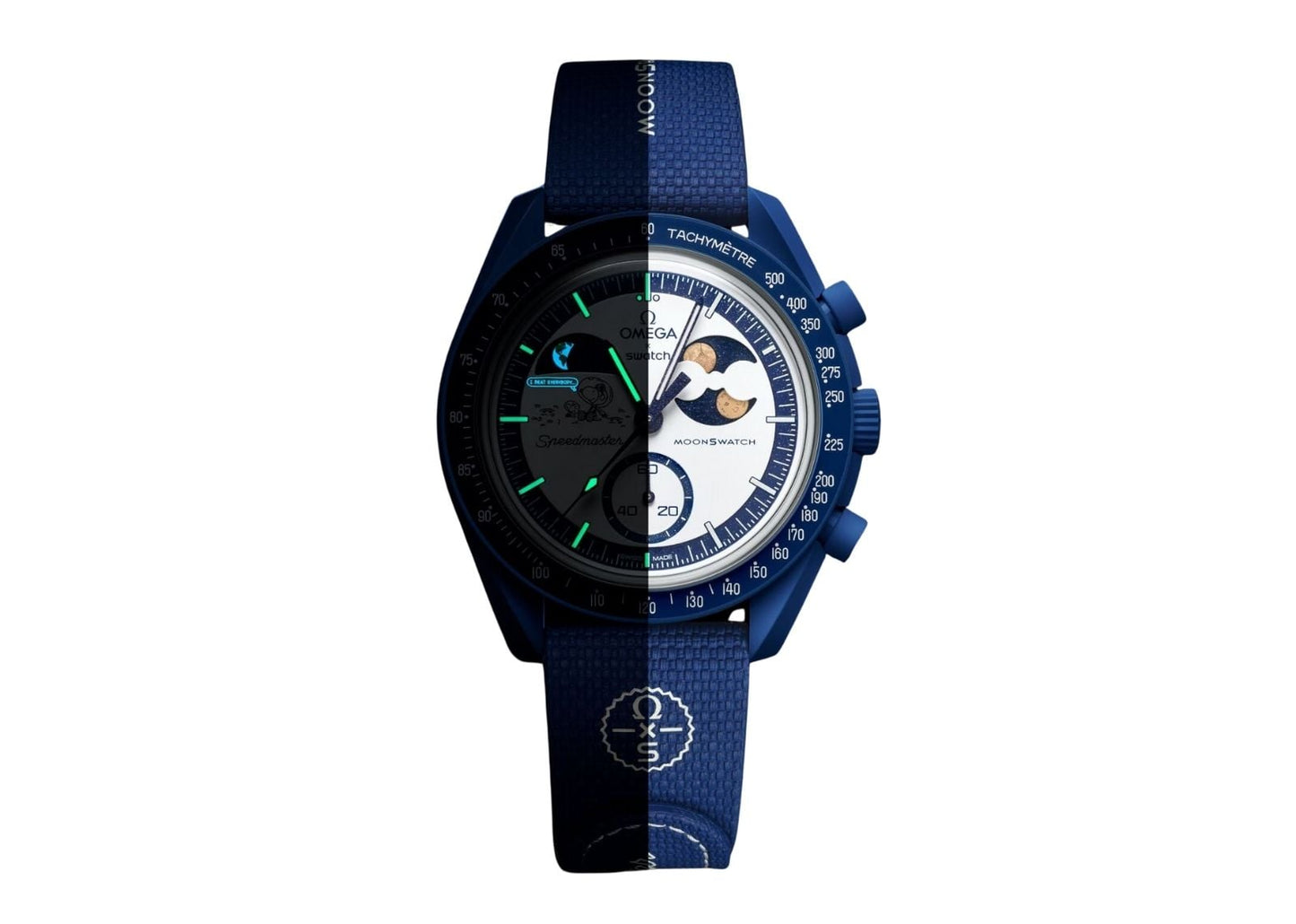 x Omega Bioceramic Moonswatch Mission To Earthphase Moonshine Gold Snoopy