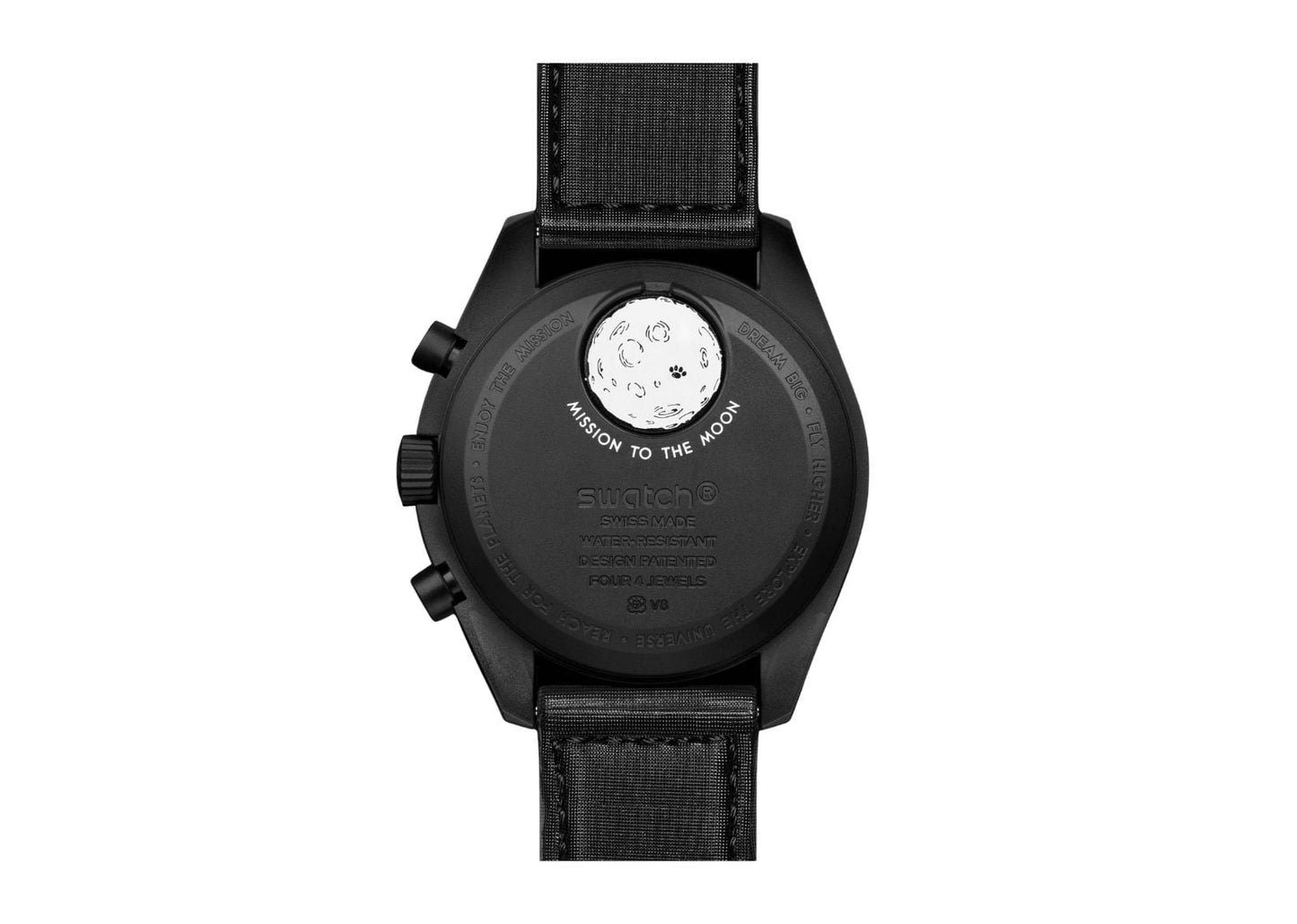 x Omega Bioceramic Moonswatch Mission To Moonphase New Moon