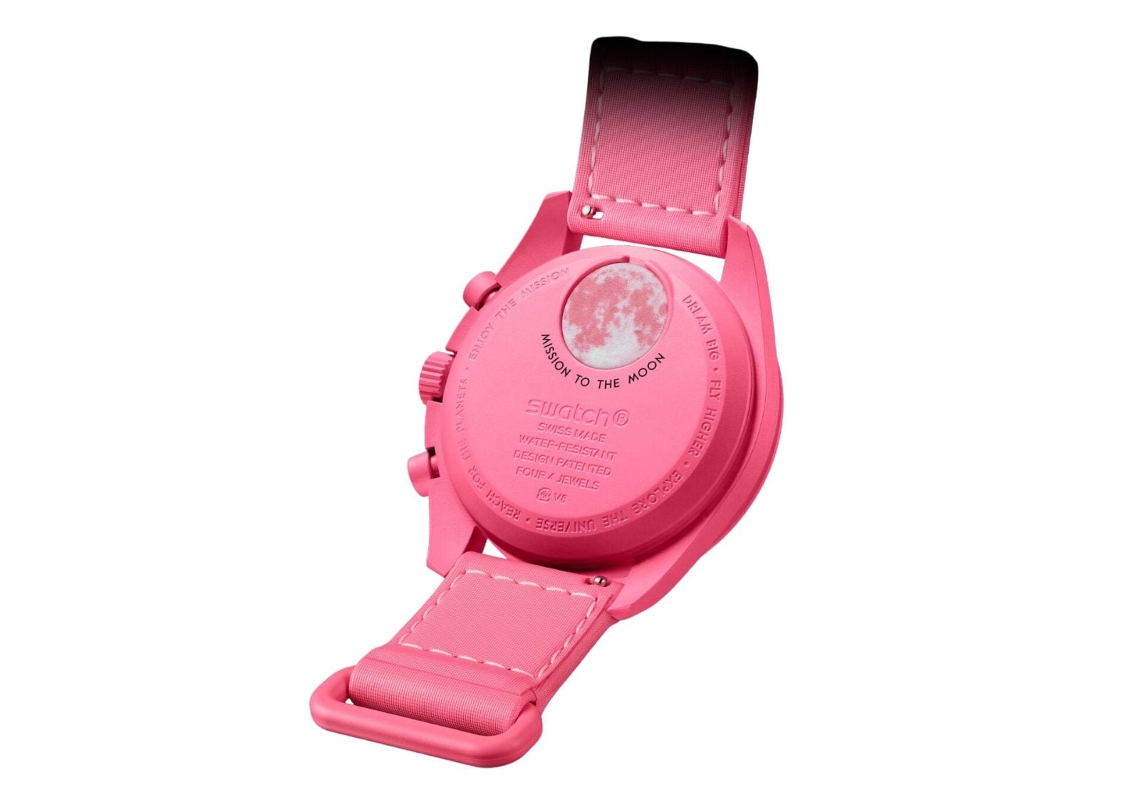 x Omega Bioceramic Moonswatch Mission to the Pink Moon