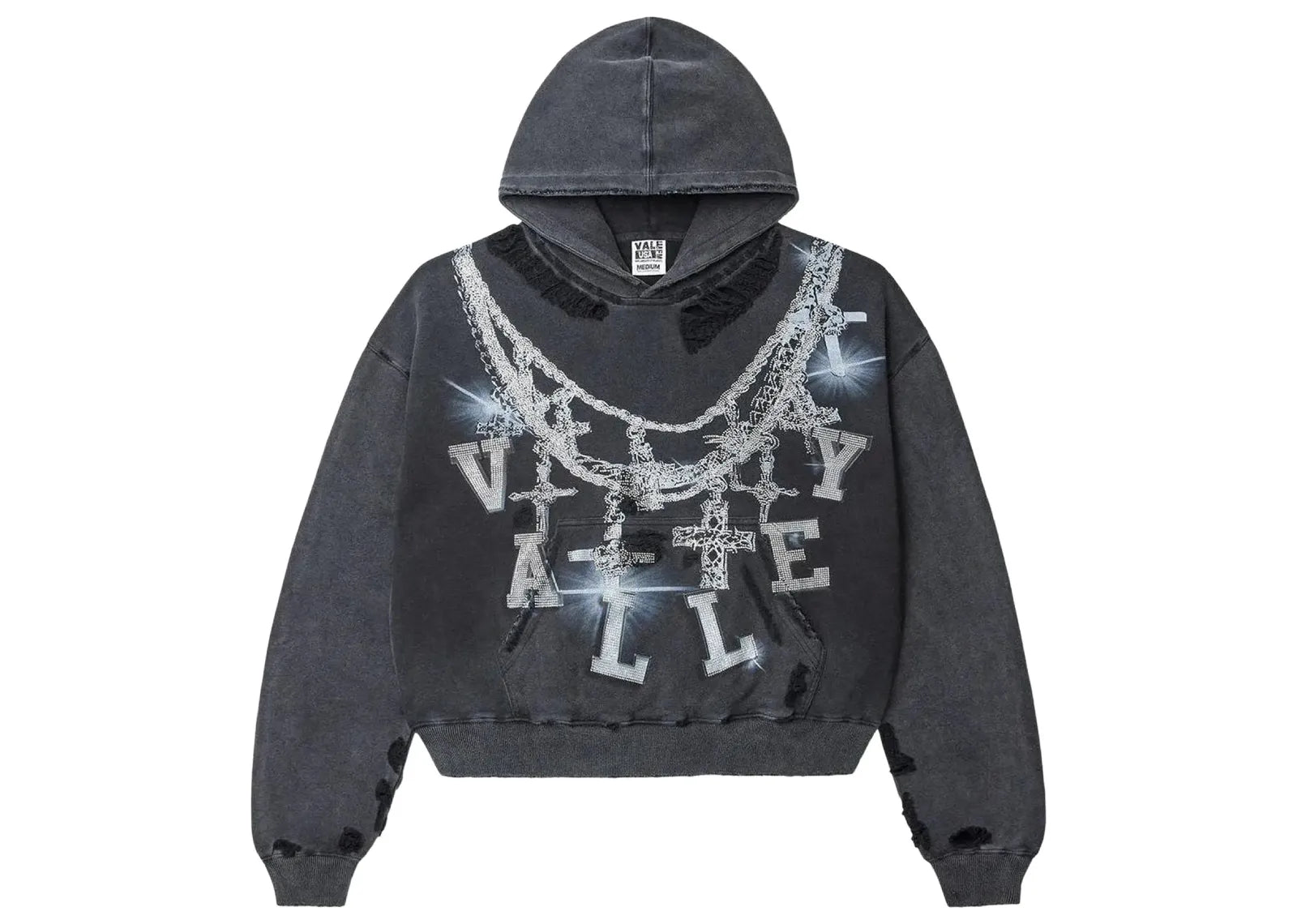 Big Chain Hoodie Black