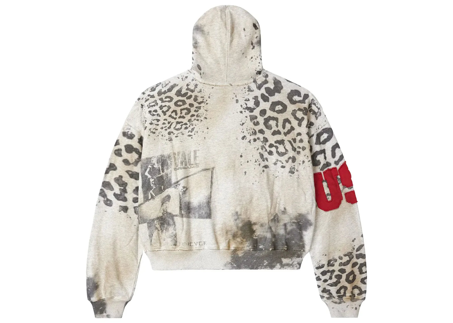 Cheetah Zip Up Grey
