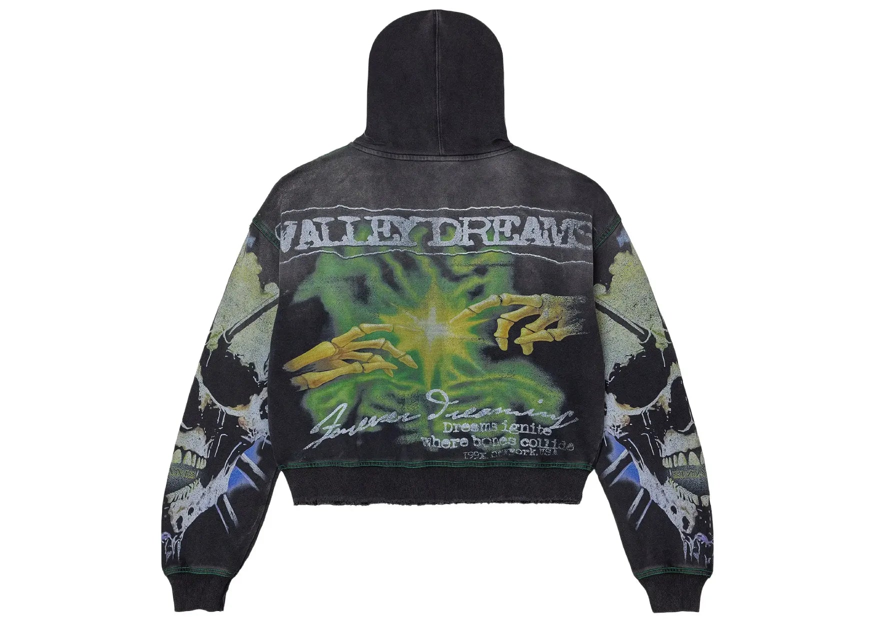 Gravedigger Zip Up Black