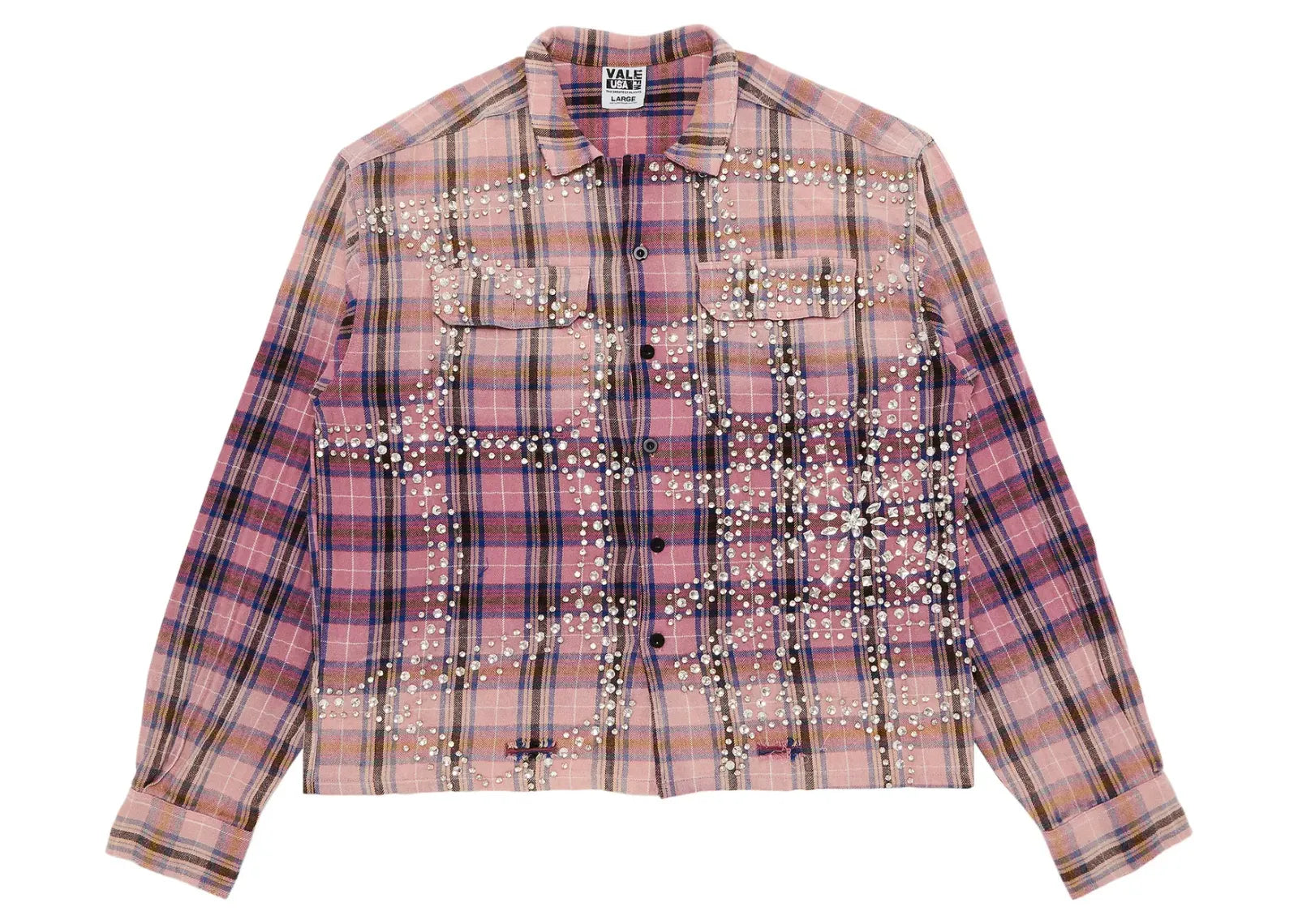 Piggy Bank Flannel Purple