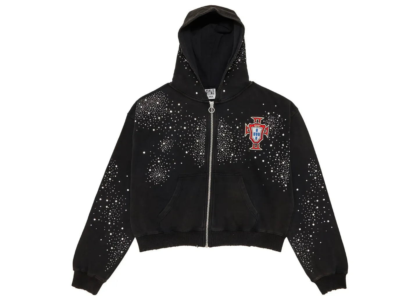 Pluto Custered Zip Up Black
